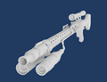 DLT-19D Blastergewehr – Star Wars 3D-gedruckter Modellbausatz