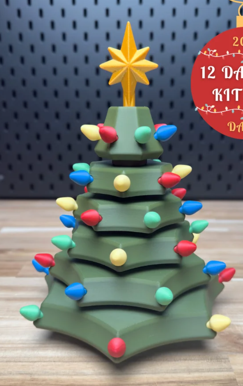 Christbaum-Bastelset