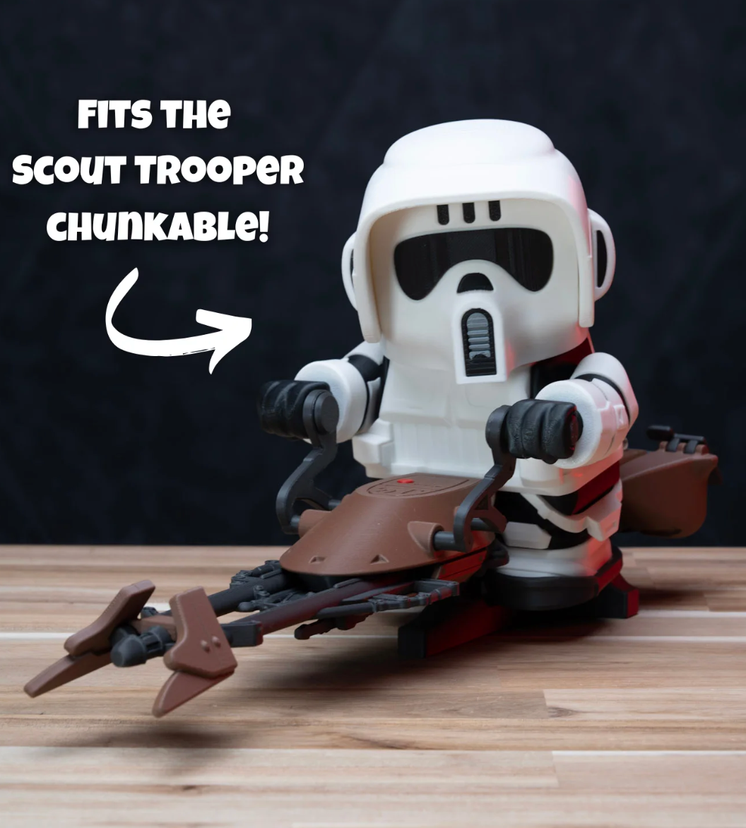 Speeder bike - Build your own Push fit. No Glue