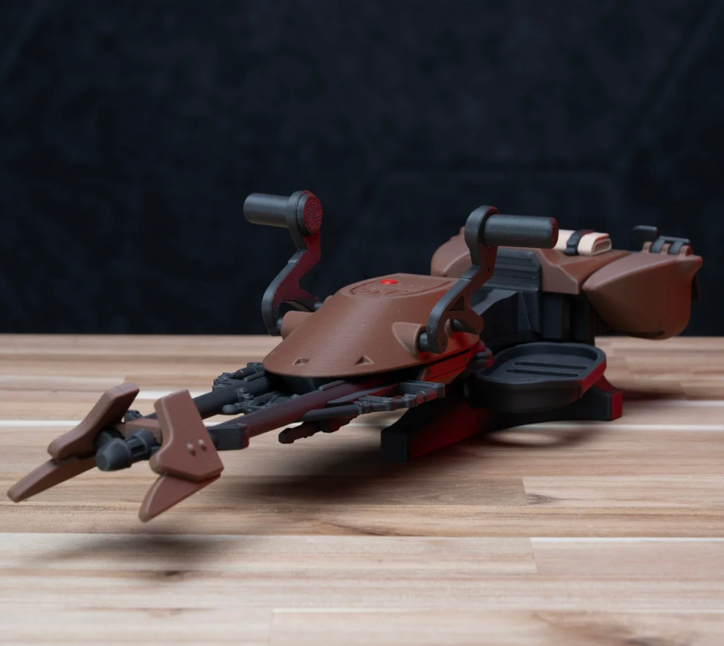Speeder bike - Build your own Push fit. No Glue