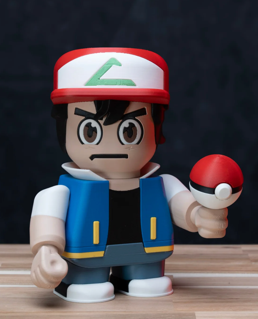 Chunky Ash Ketchum Model kit