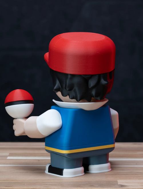 Kit de maquette d'Ash Ketchum trapu