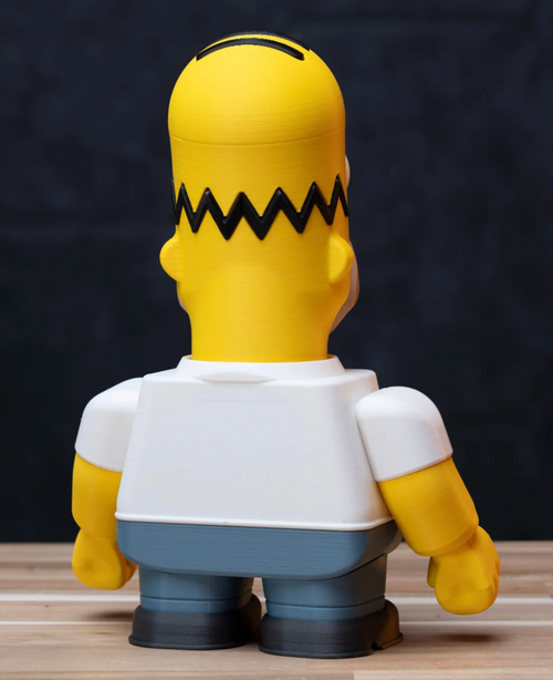 Kit de figurine trapue inspirée d'Homer