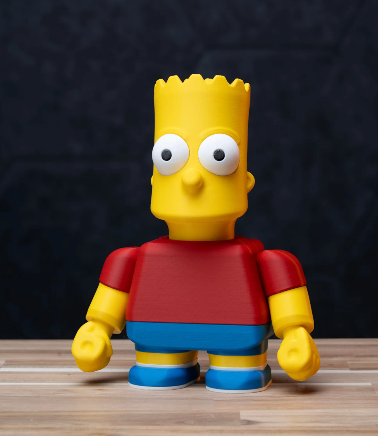 Chunky Bart-inspirierte Figuren-Bausatz