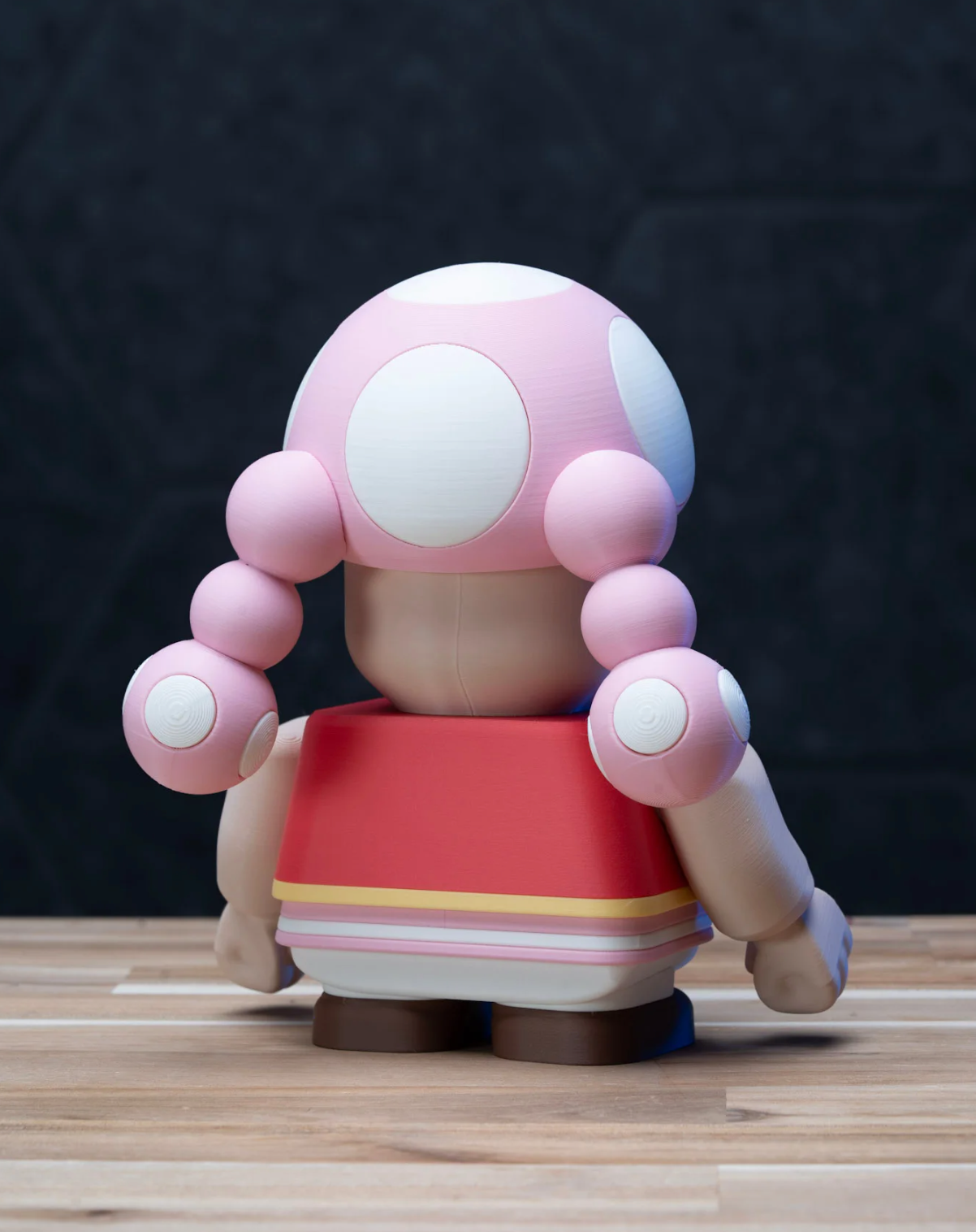Chunky Toadette – 3D Printed Figurine Kit