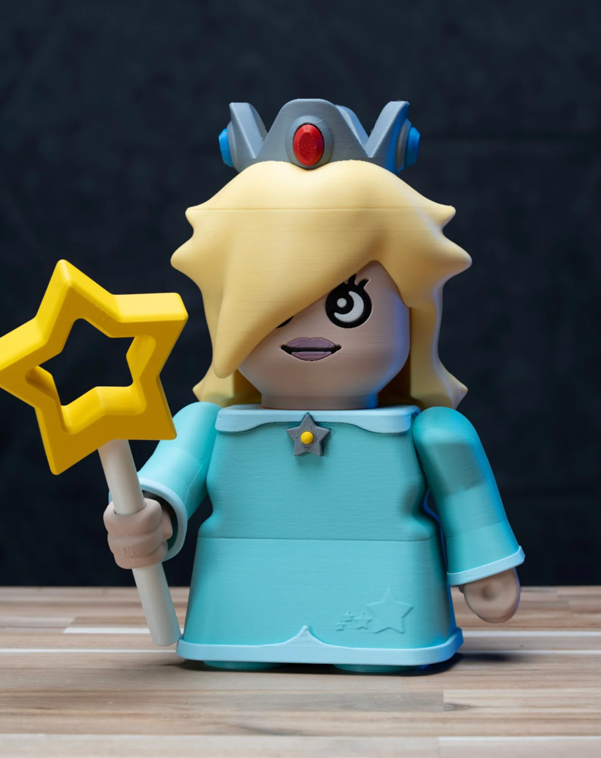 Chunky Rosalina – Super Mario Bros 3D Printed Figurine Kit