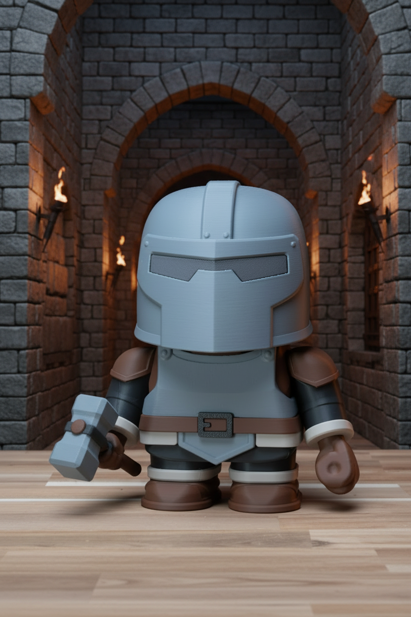 Initiate Knight Chunky Model Kit