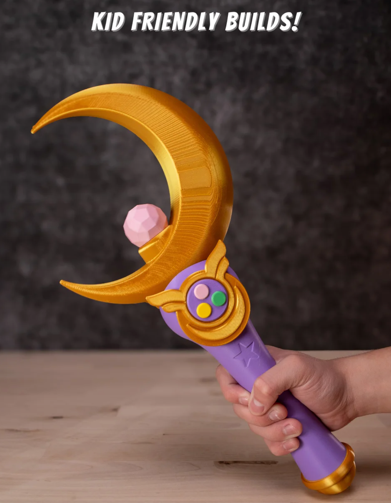 Moon Stick - Sailor Moon Model Kit Play Prop