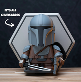 Modular Wall Display Kit, 3D printed model kit, additional detail view
