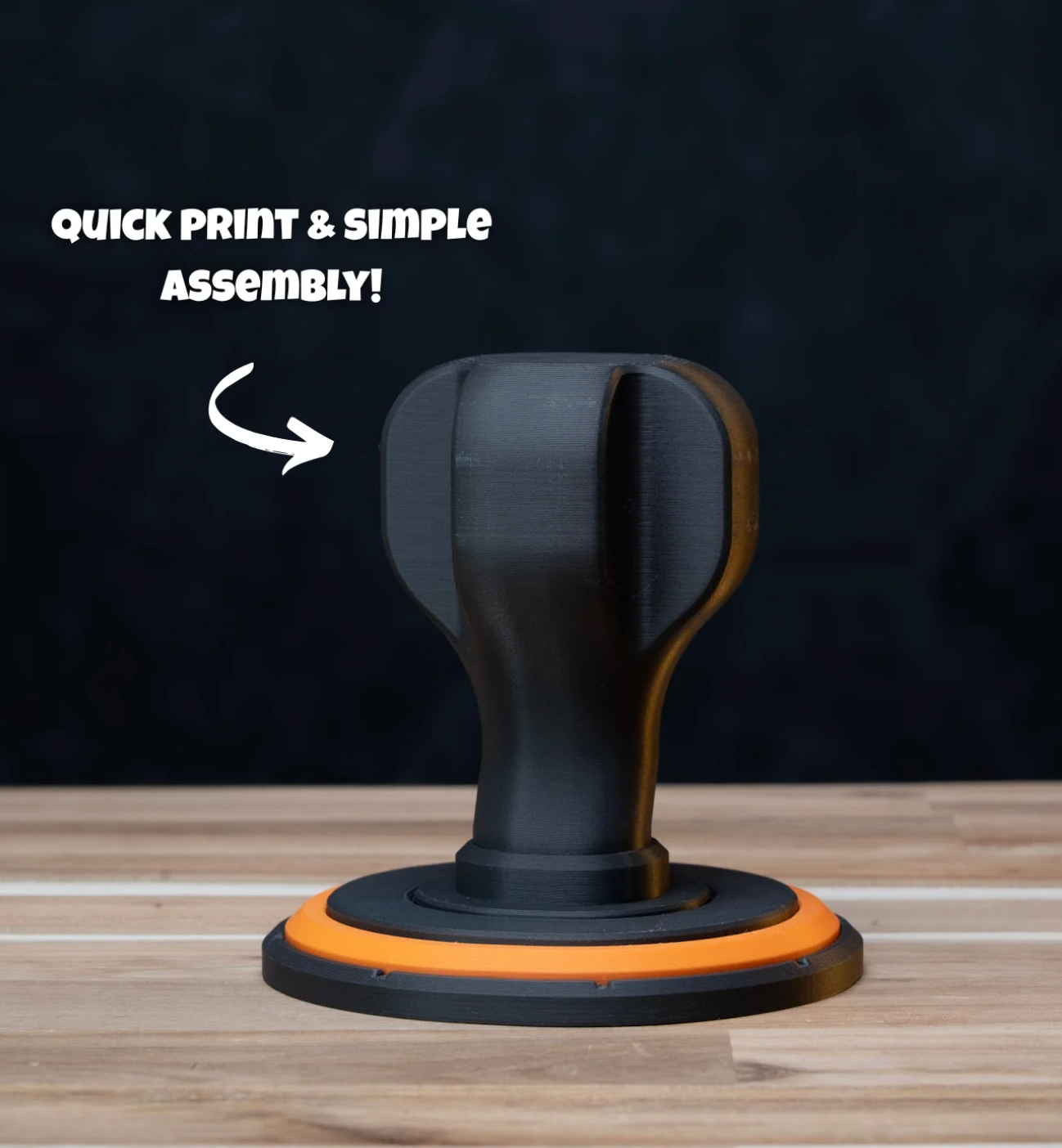 Chunky Helmet Stand – 3D Printed Display Accessory