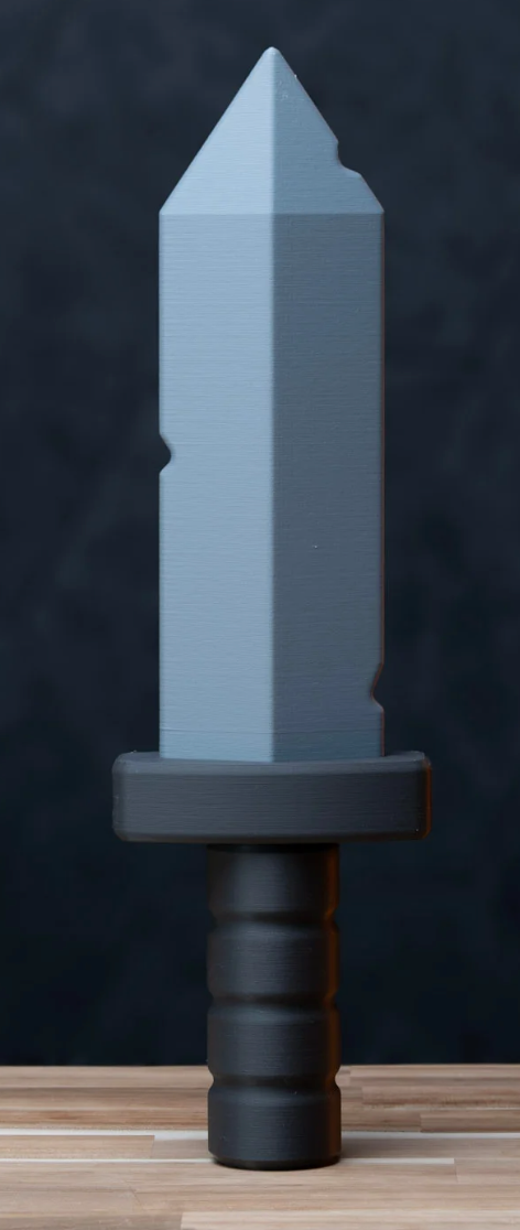 Initiate Knight Sword — Full-Scale 3D Printed Display Prop