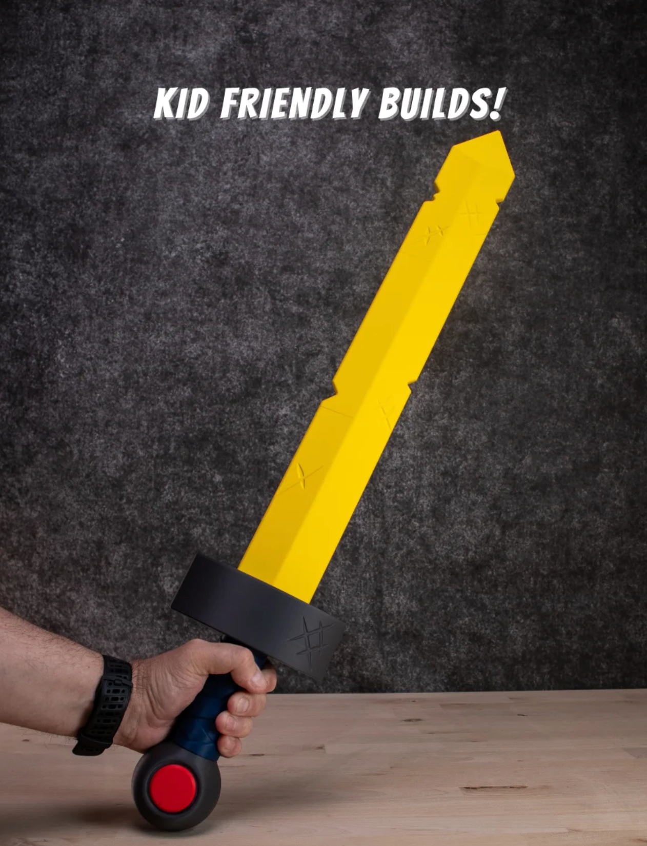 Finn's Scarlet Sword — 3D Printed Prop Kit