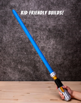 Twin Suns Saber, 3D printed prop, front view