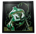 Layered 3d Art Panel  - Venomised Bulbasaur