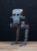 AT-ST - Star Wars Bausatz | Klebstofffreier Modellbausatz