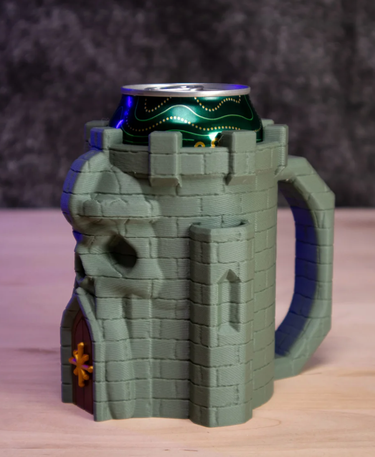 Porte-Gobelet Château Crâne – Porte-Boisson Fantaisie Imprimé en 3D