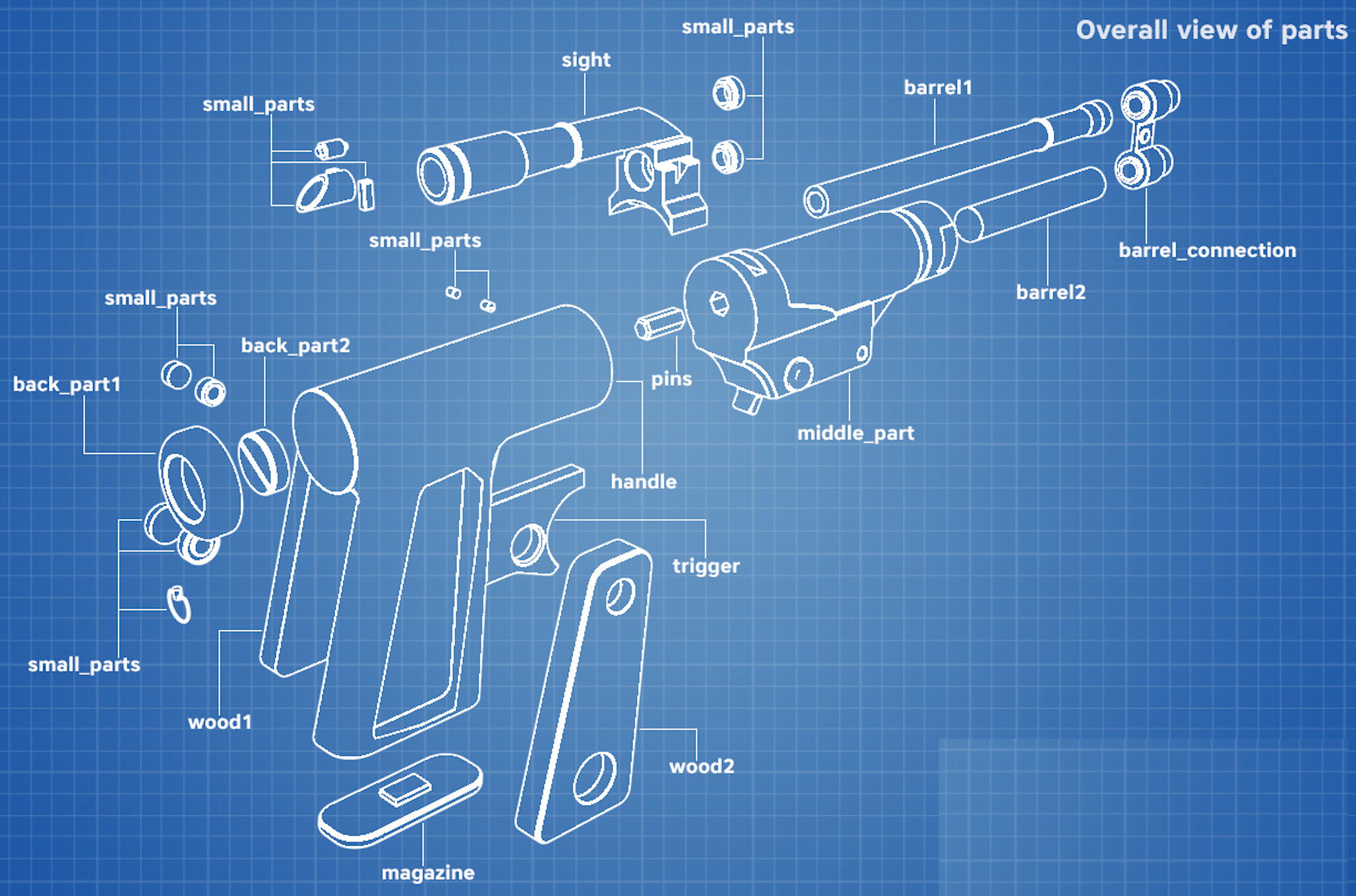 Boba Fett Sedgley Mk V Blaster – Filmgetreue 3D-gedruckte Requisite