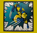 Layered 3D Art - Comic Character - Wolverine