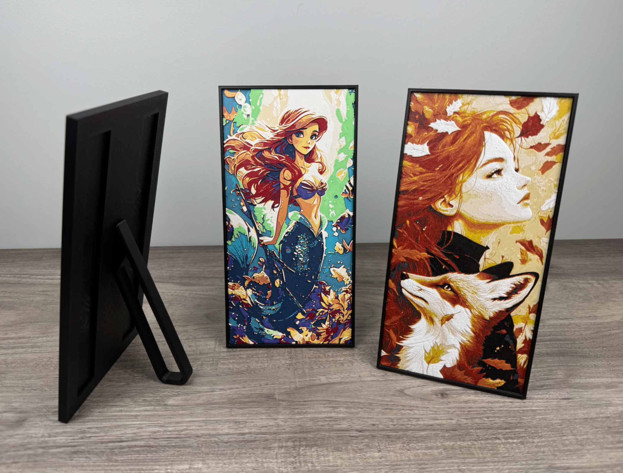 Desktop Frame for HueForge Layered Art Panels
