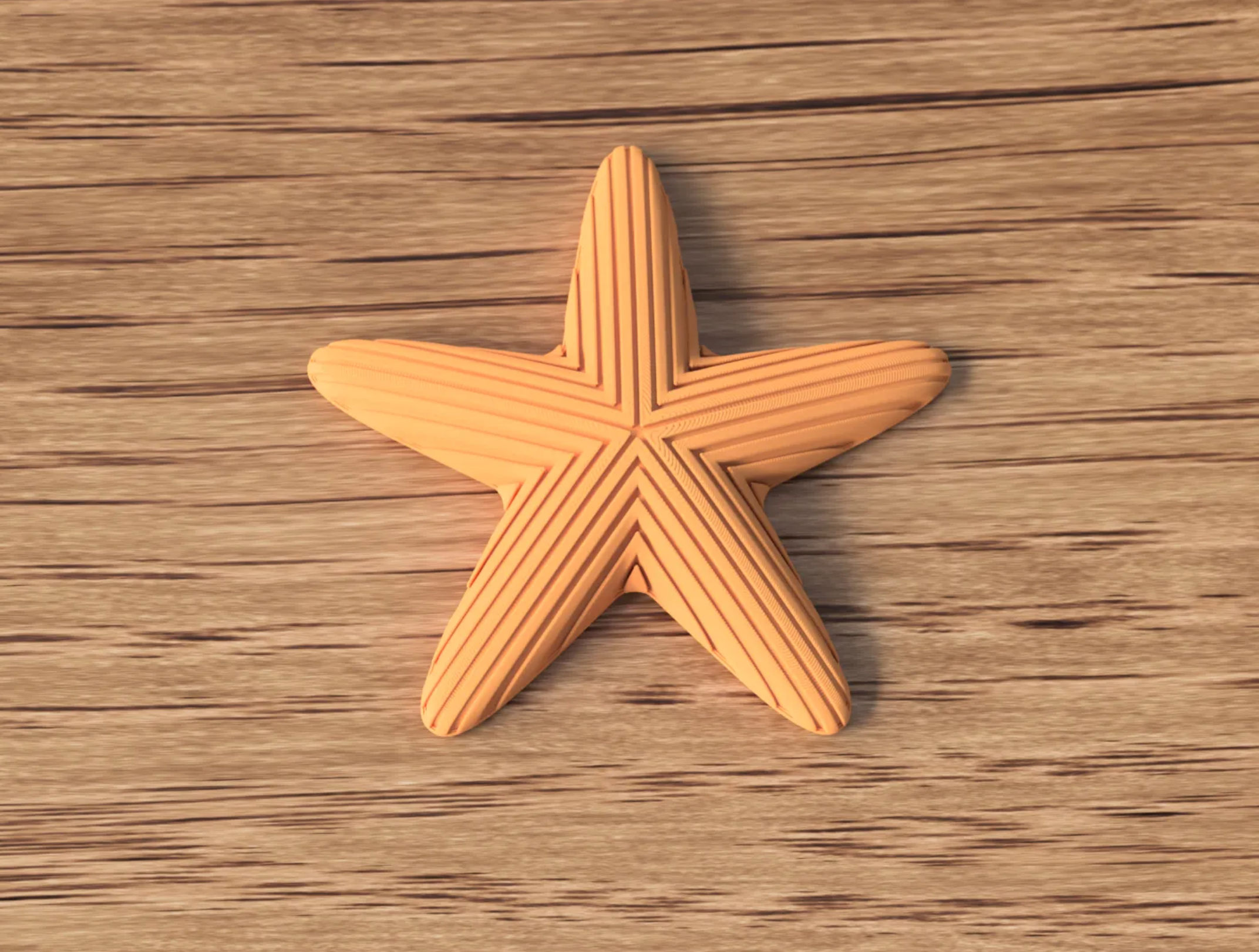 Hoshi Starfish, 3D printed home decor piece, view 4
