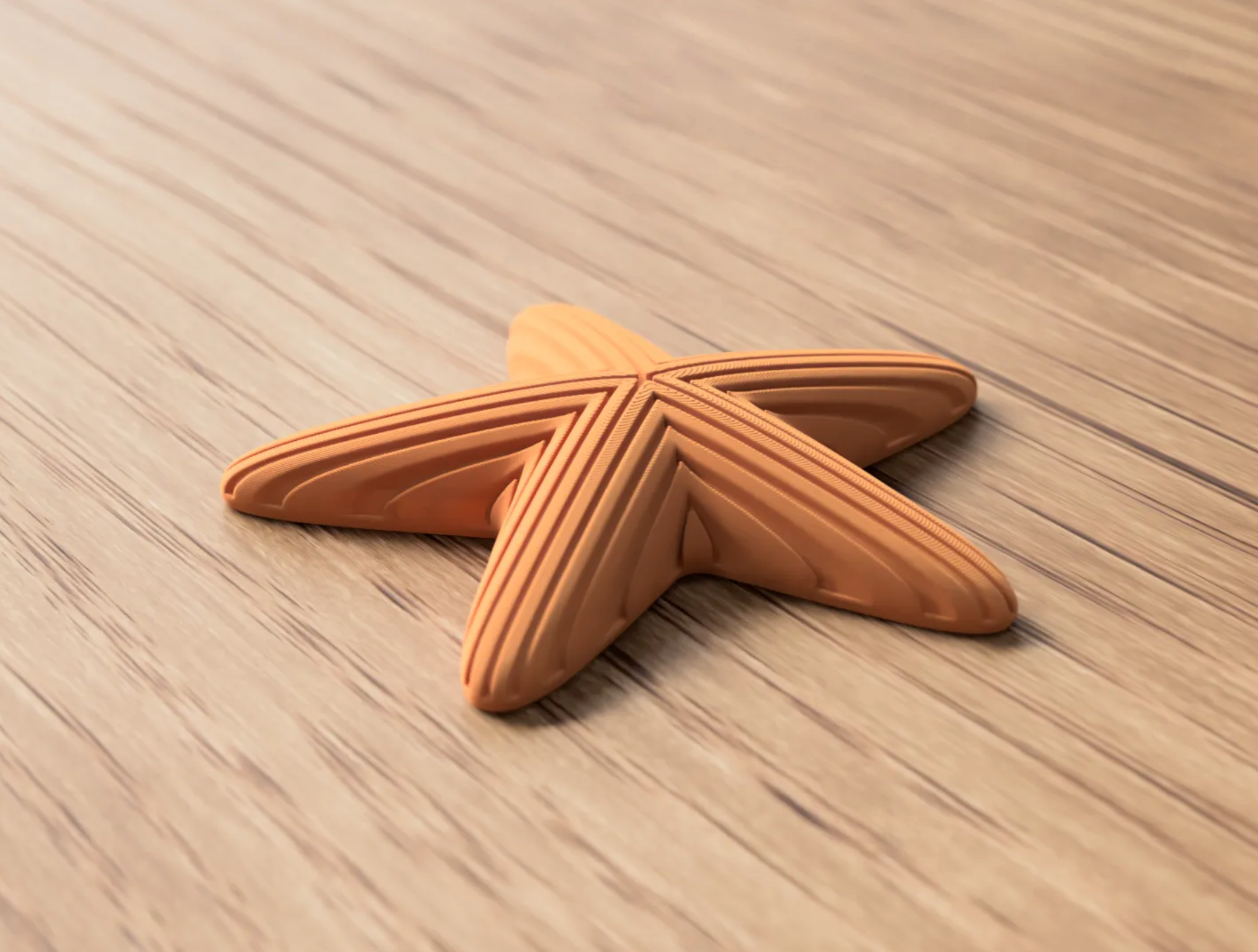 Hoshi Starfish, 3D printed home decor piece, additional detail view