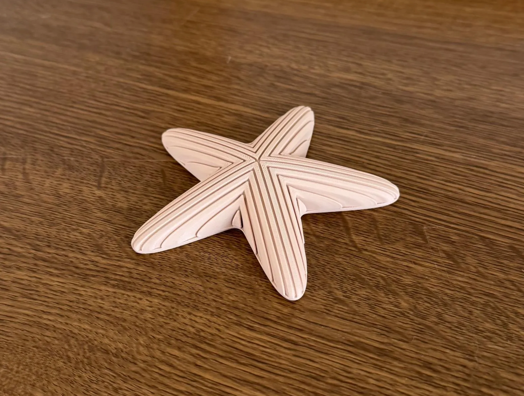 Hoshi Starfish, 3D printed home decor piece, alternate angle