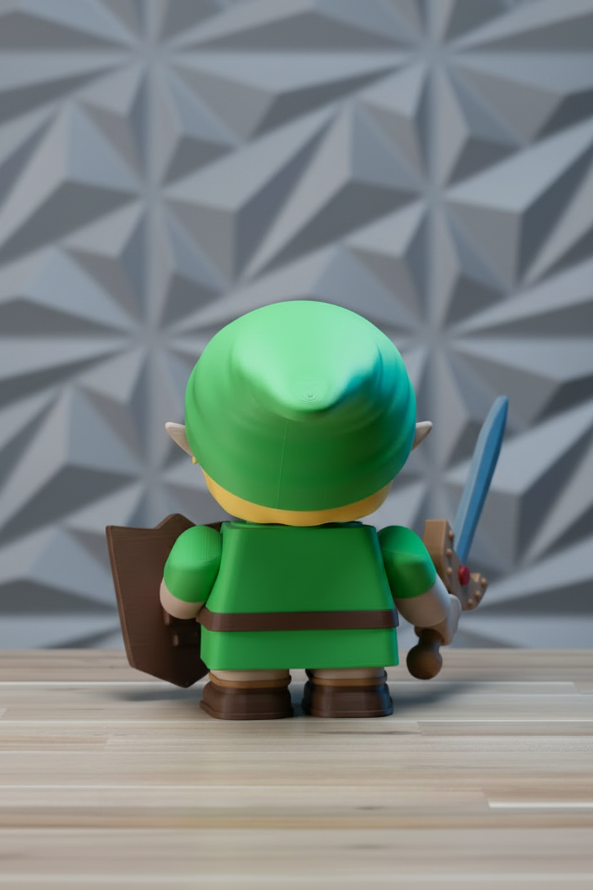 Chunky Young Link - Legend of Zelda Kit | No Glue