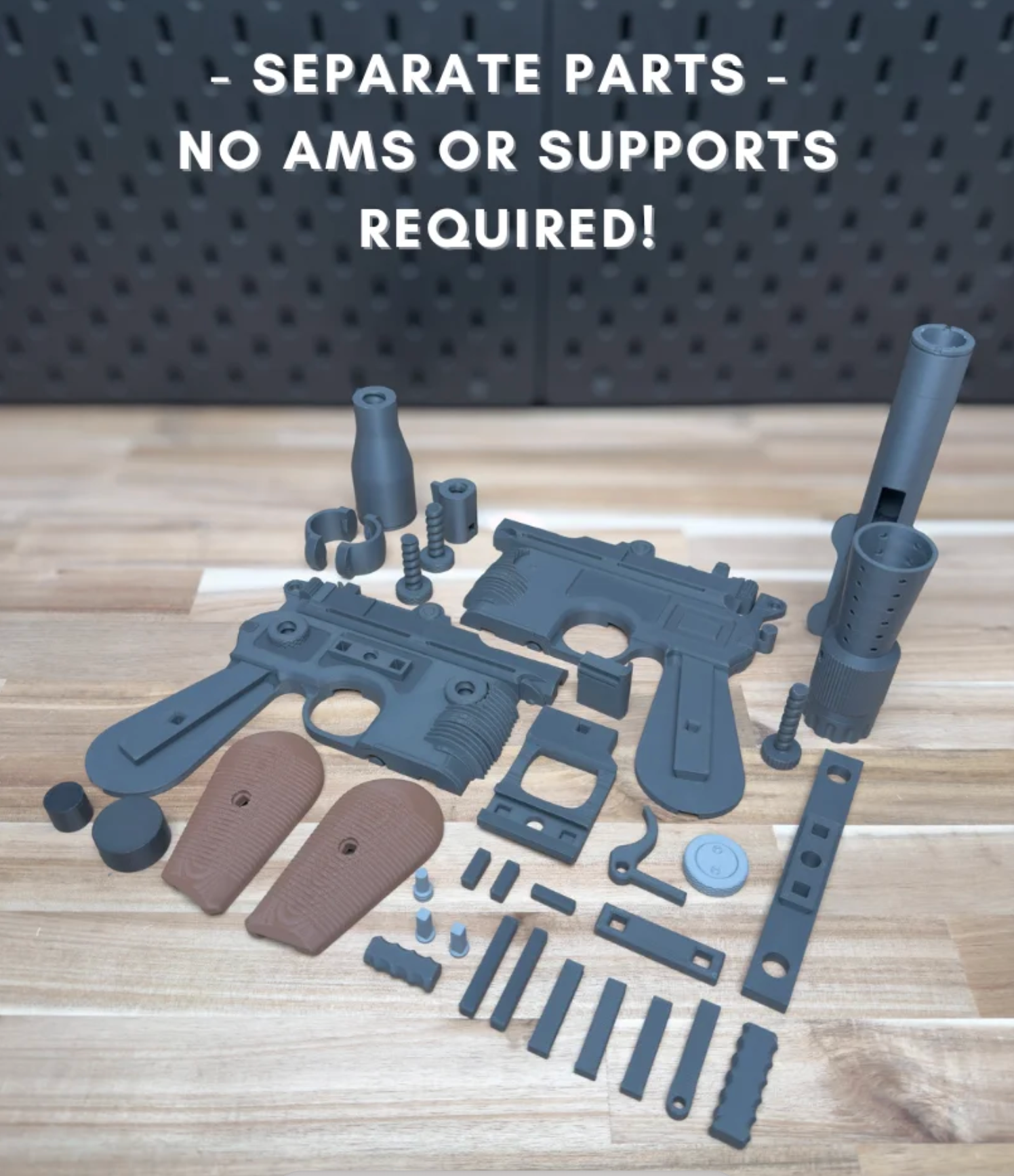 DL-44 Blaster Inspired by Han Solo