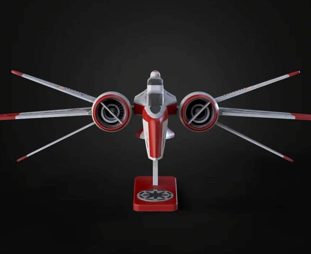 ARC-170 ship kit card 1:60 scale - 3d Printed | push fit