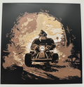 Panneau d'art 3D en couches - Donkey Kong