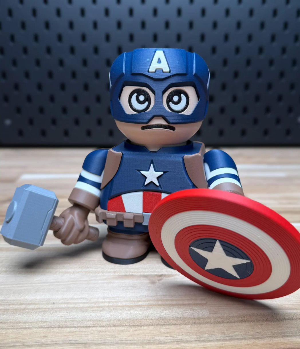 Chunky Captain America