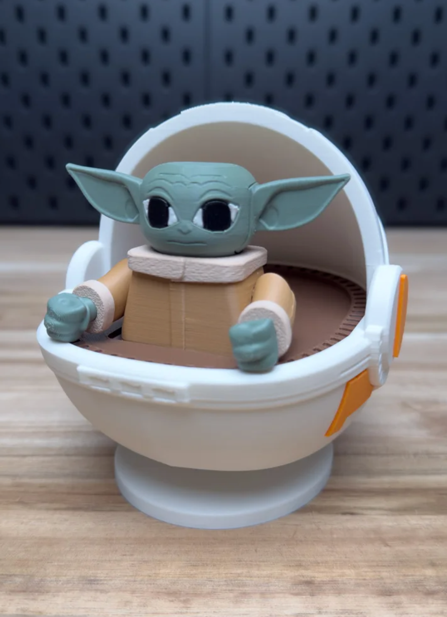 Chunky Grogu Modellbausatz