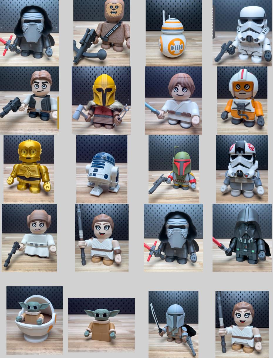 Chunky Star Wars Characters