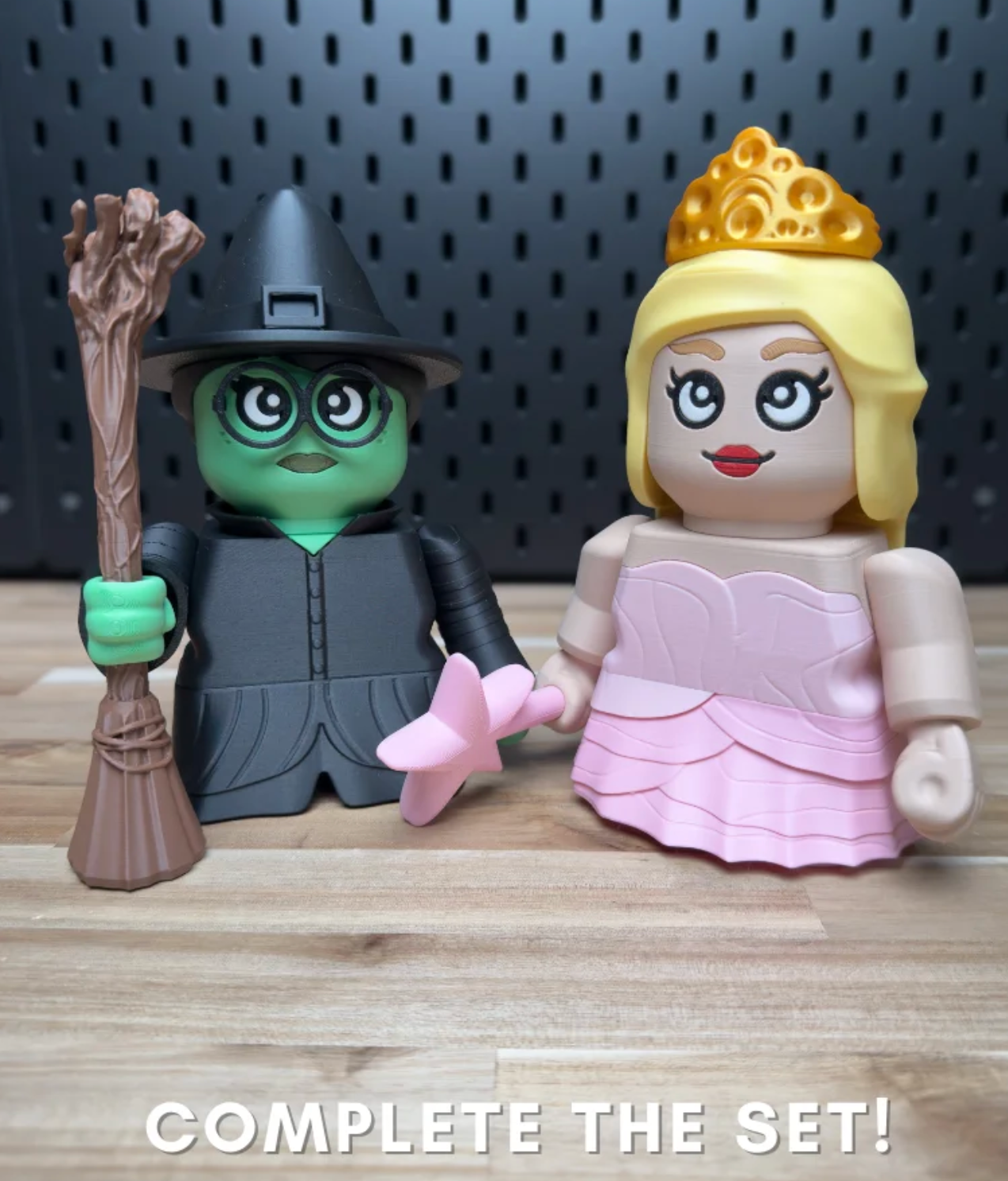 Gedrungene Glinda-Figur