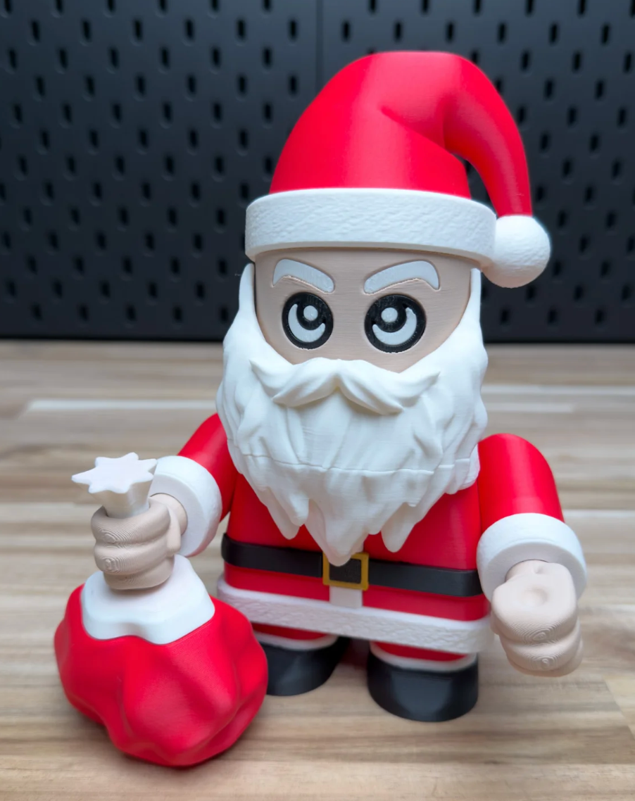 Santa's Sleigh and Santa Chunky Christmas Kit