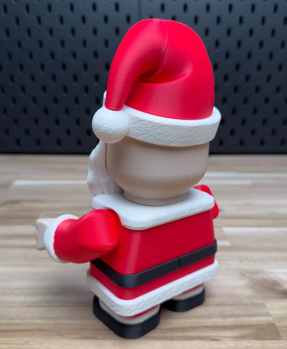 Weihnachtsmann-Schlitten und Weihnachtsmann-Chunky-Weihnachts-Bastelset