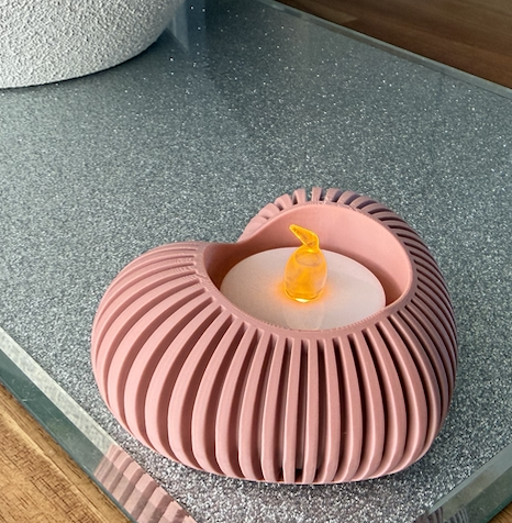 Valentines - Heart Shaped Tea Light