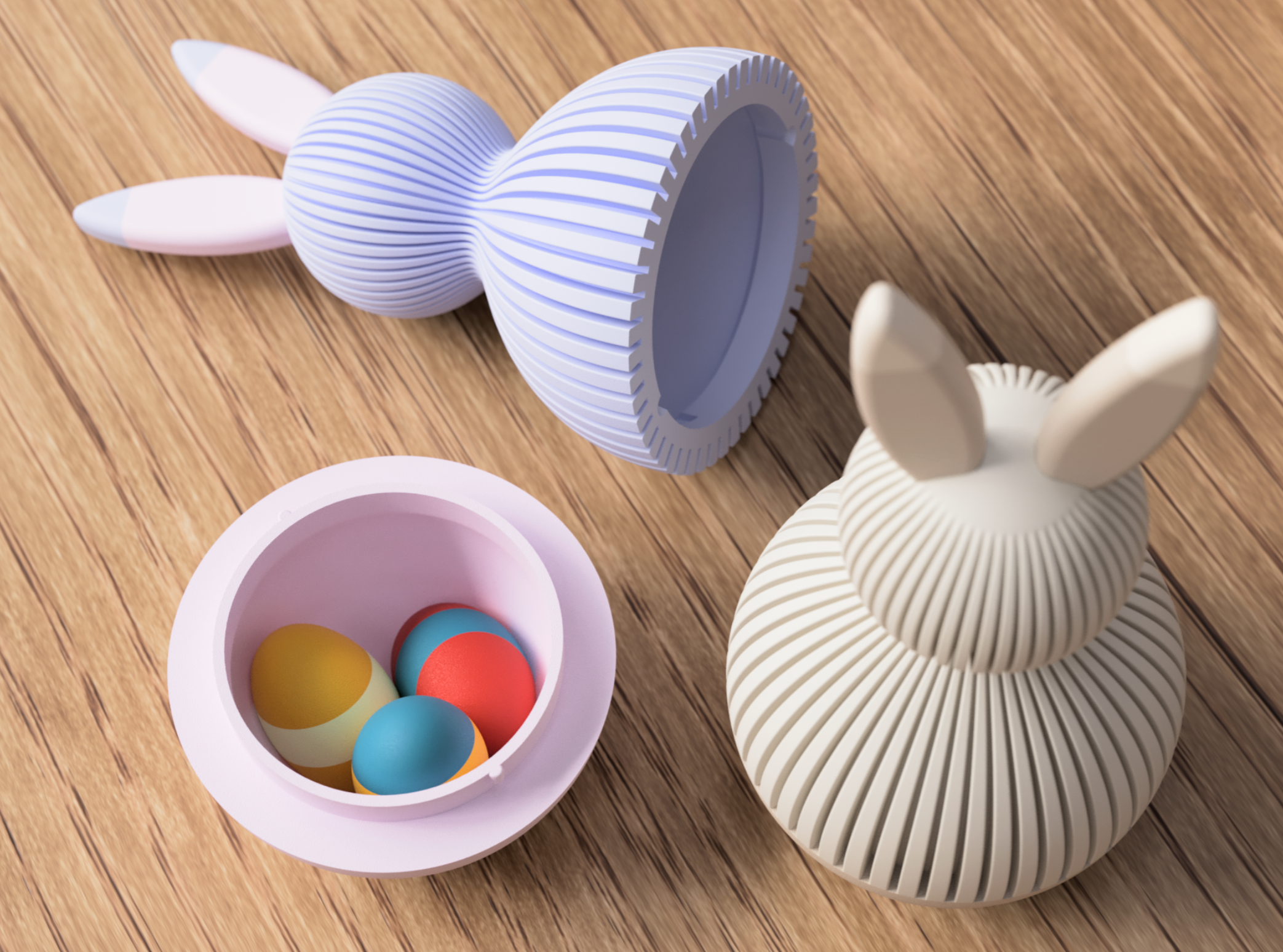 Easter Bunny sweets Container