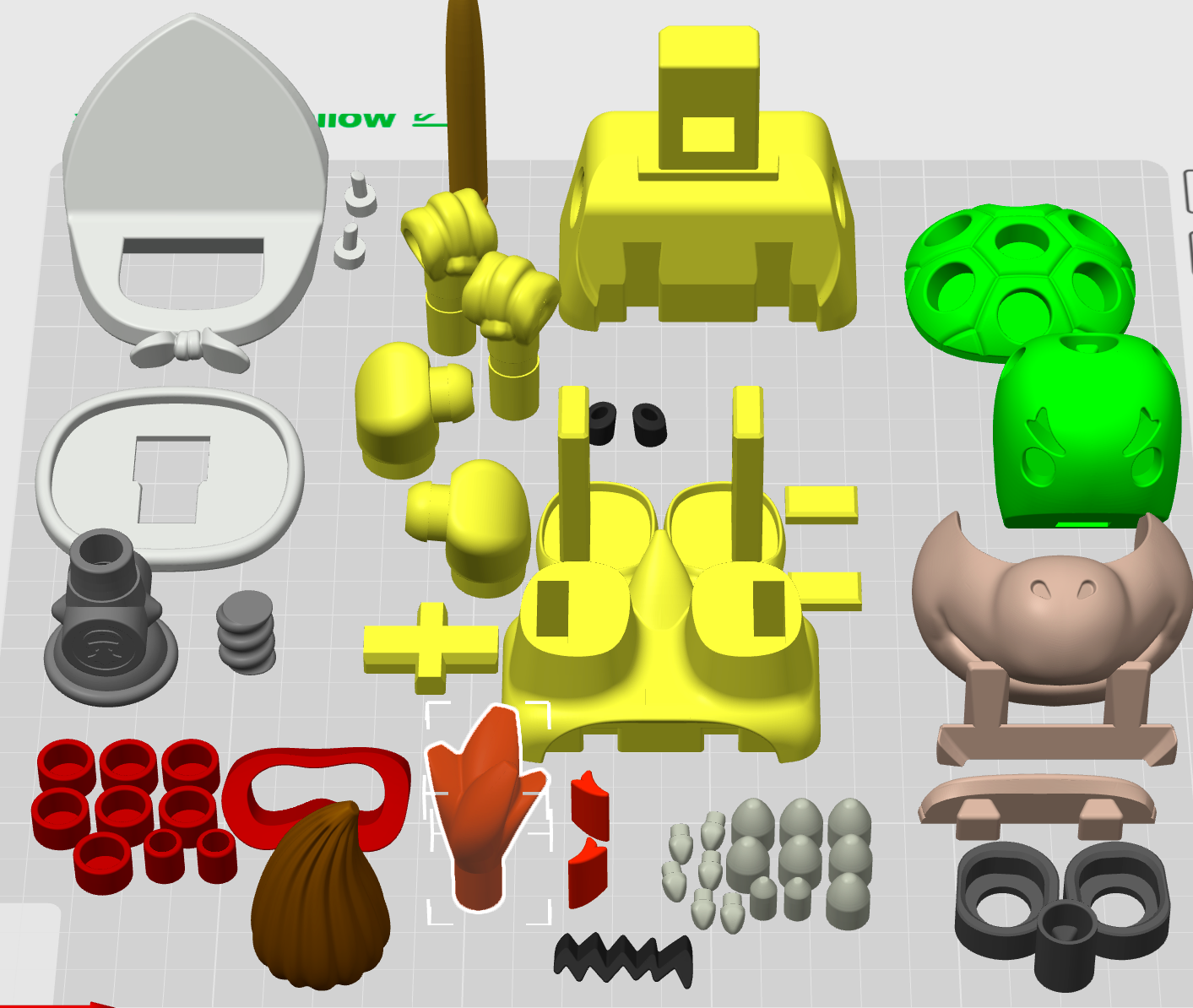 Bowser Jr. Chunky Model Kit