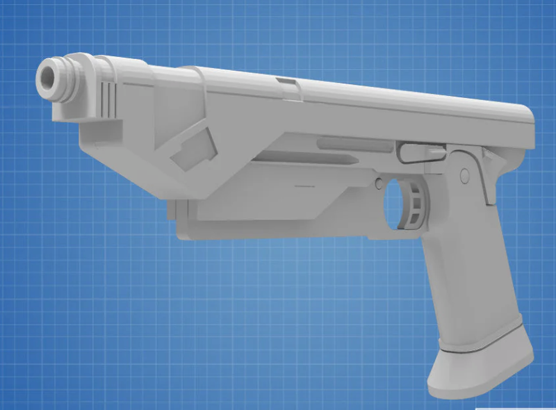 Westar-35 Blaster Pair – 3D Printed Cosplay Prop Kit