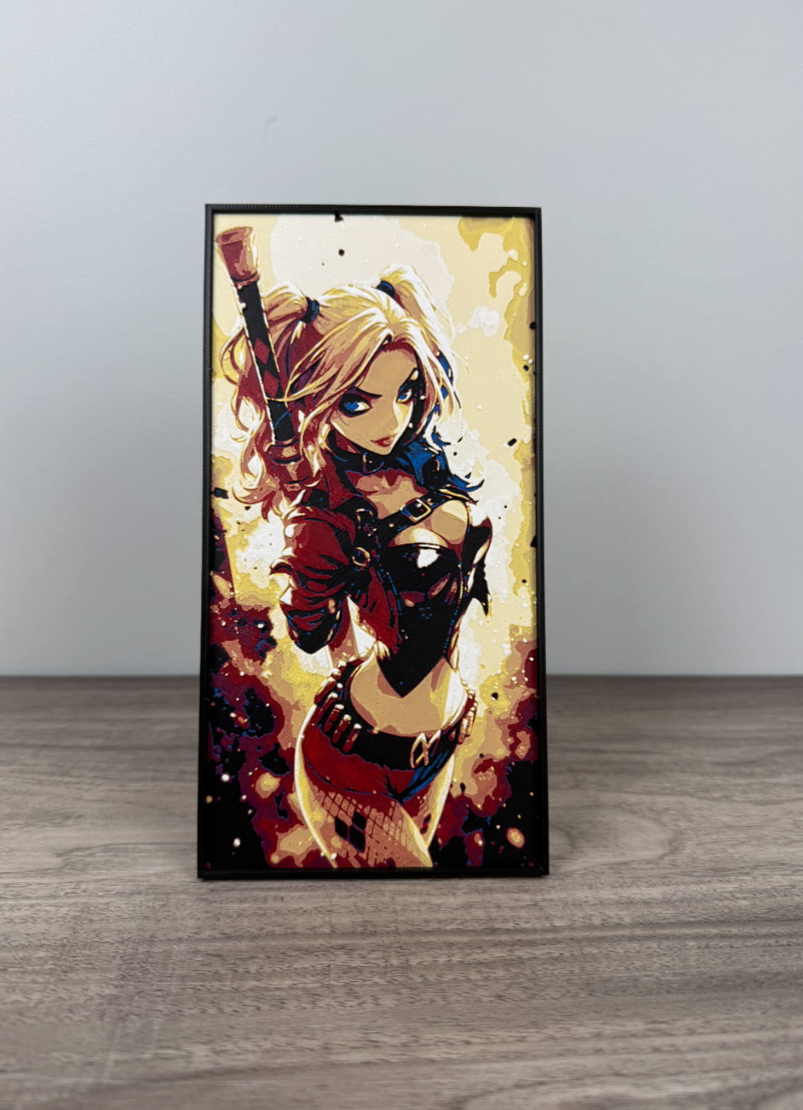 Desktop Frame for HueForge Layered Art Panels