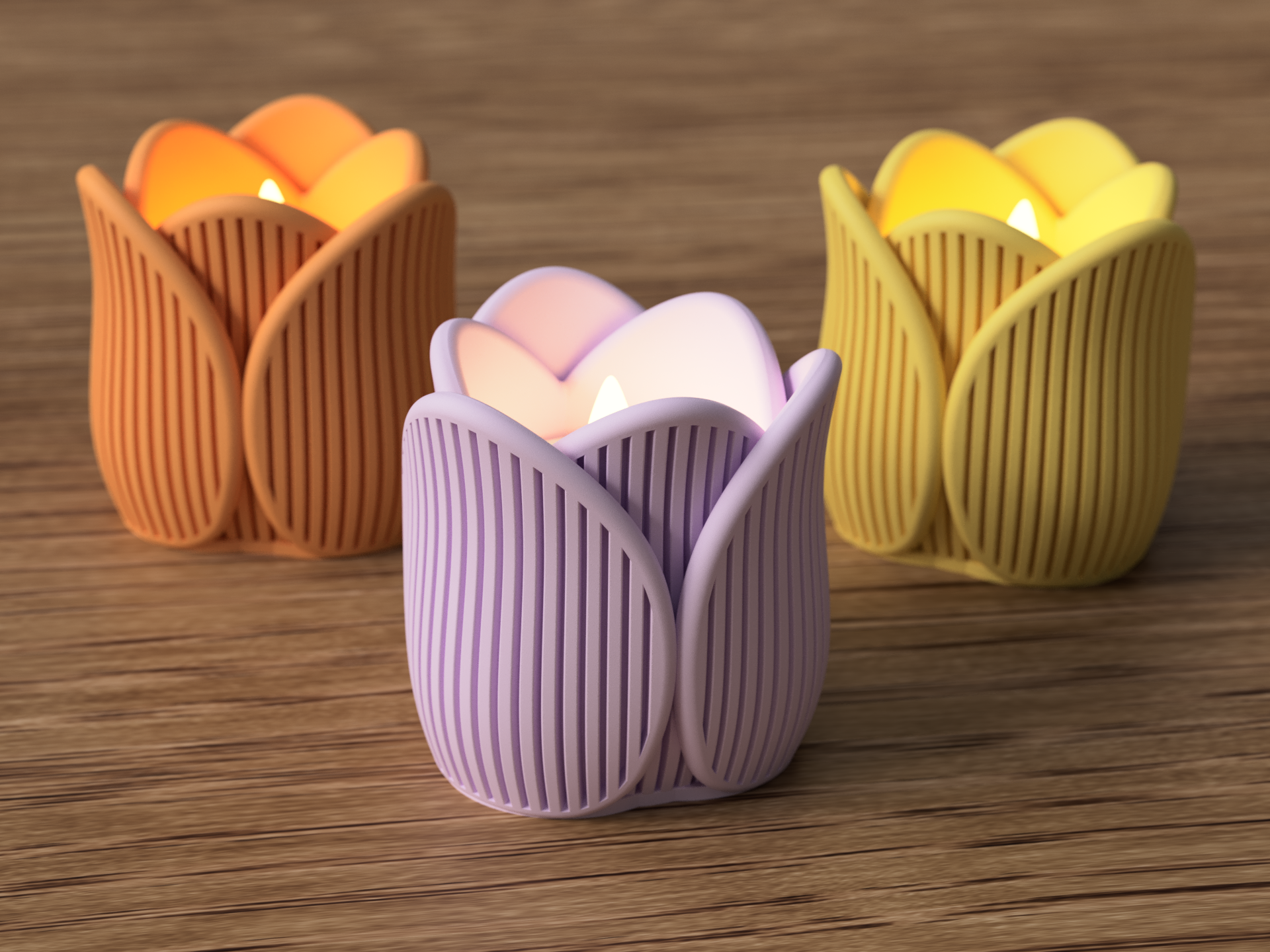 Tulip Tealight Holder