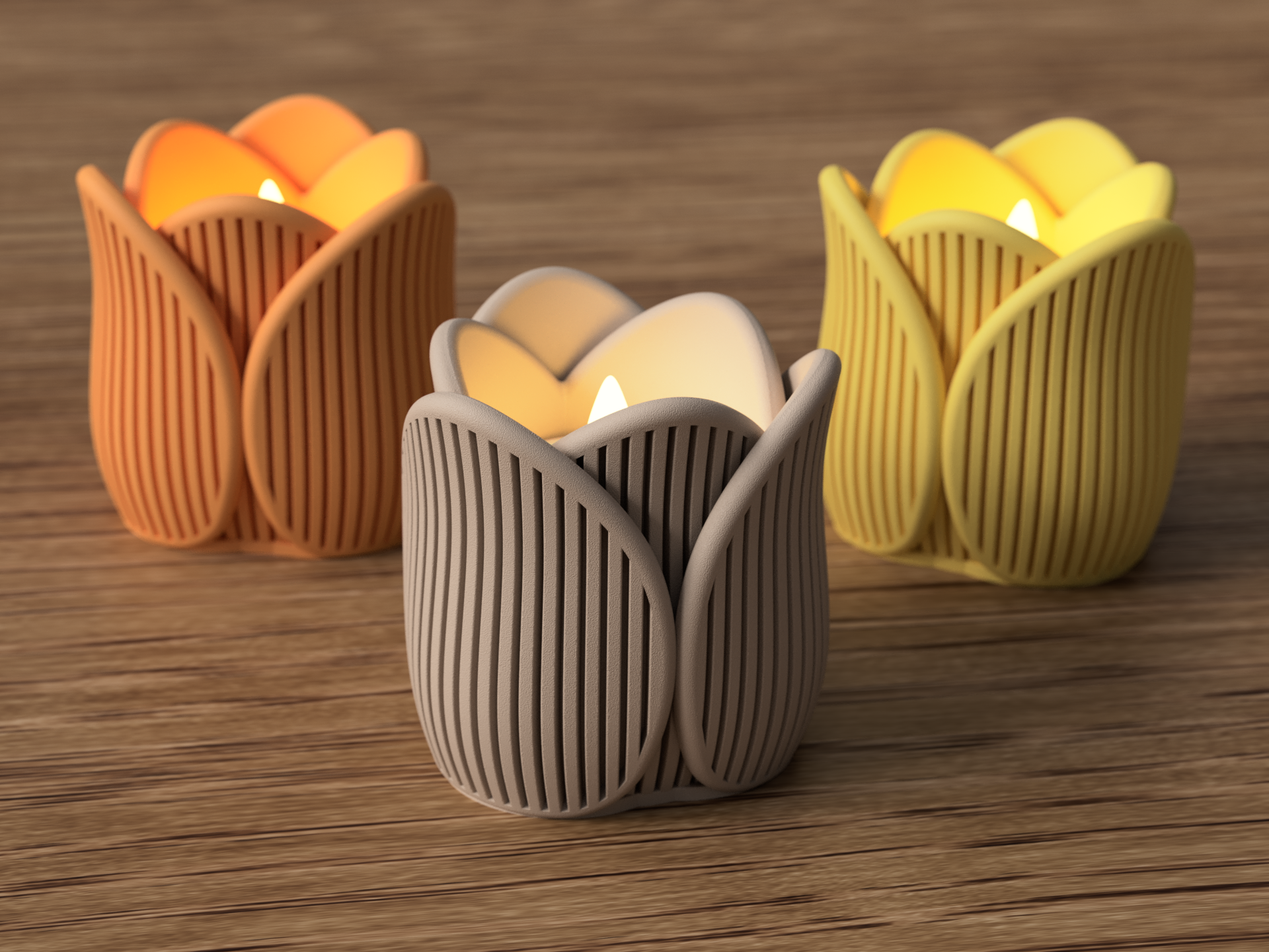 Tulip Tealight Holder