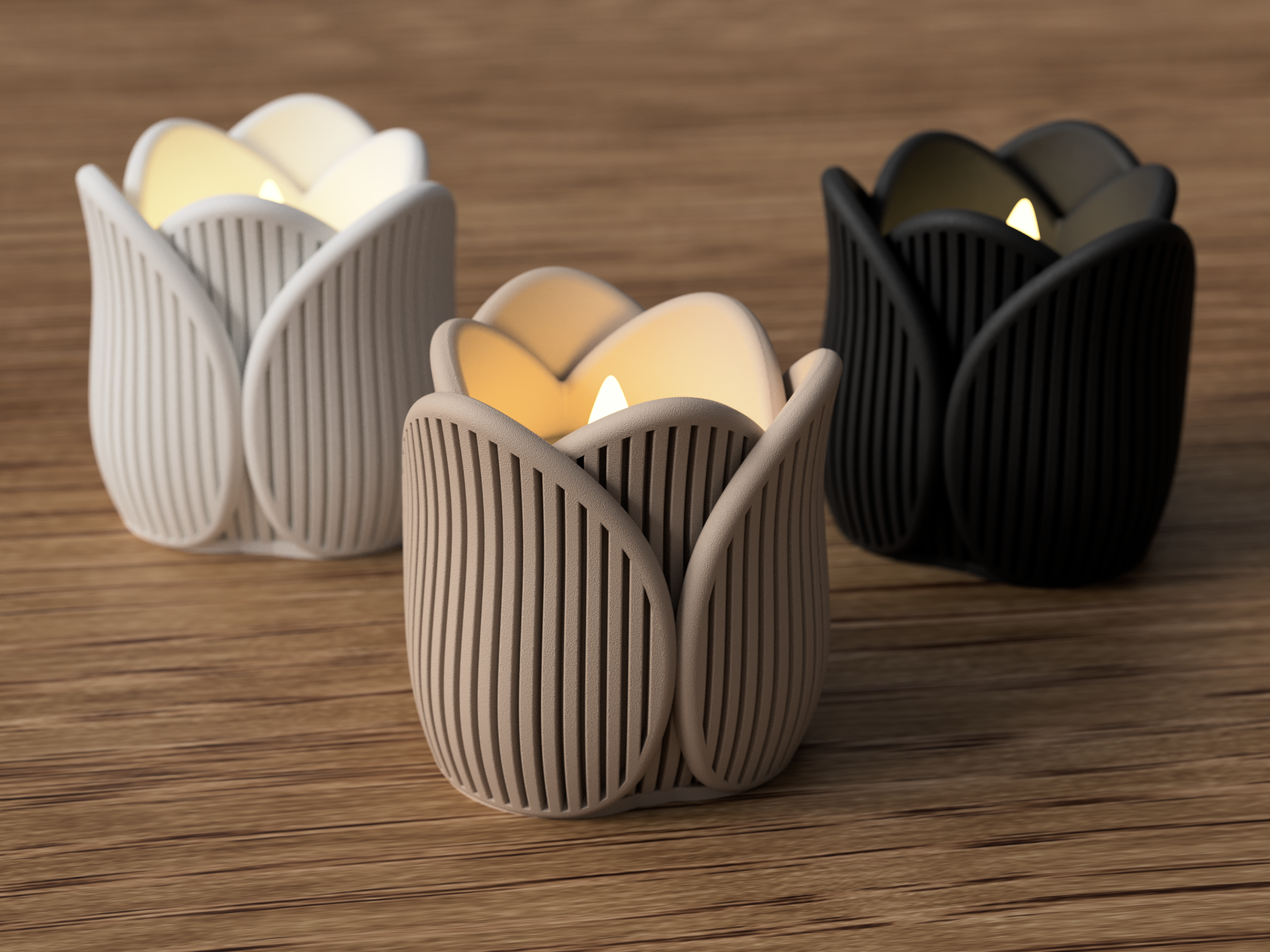 Tulip Tealight Holder