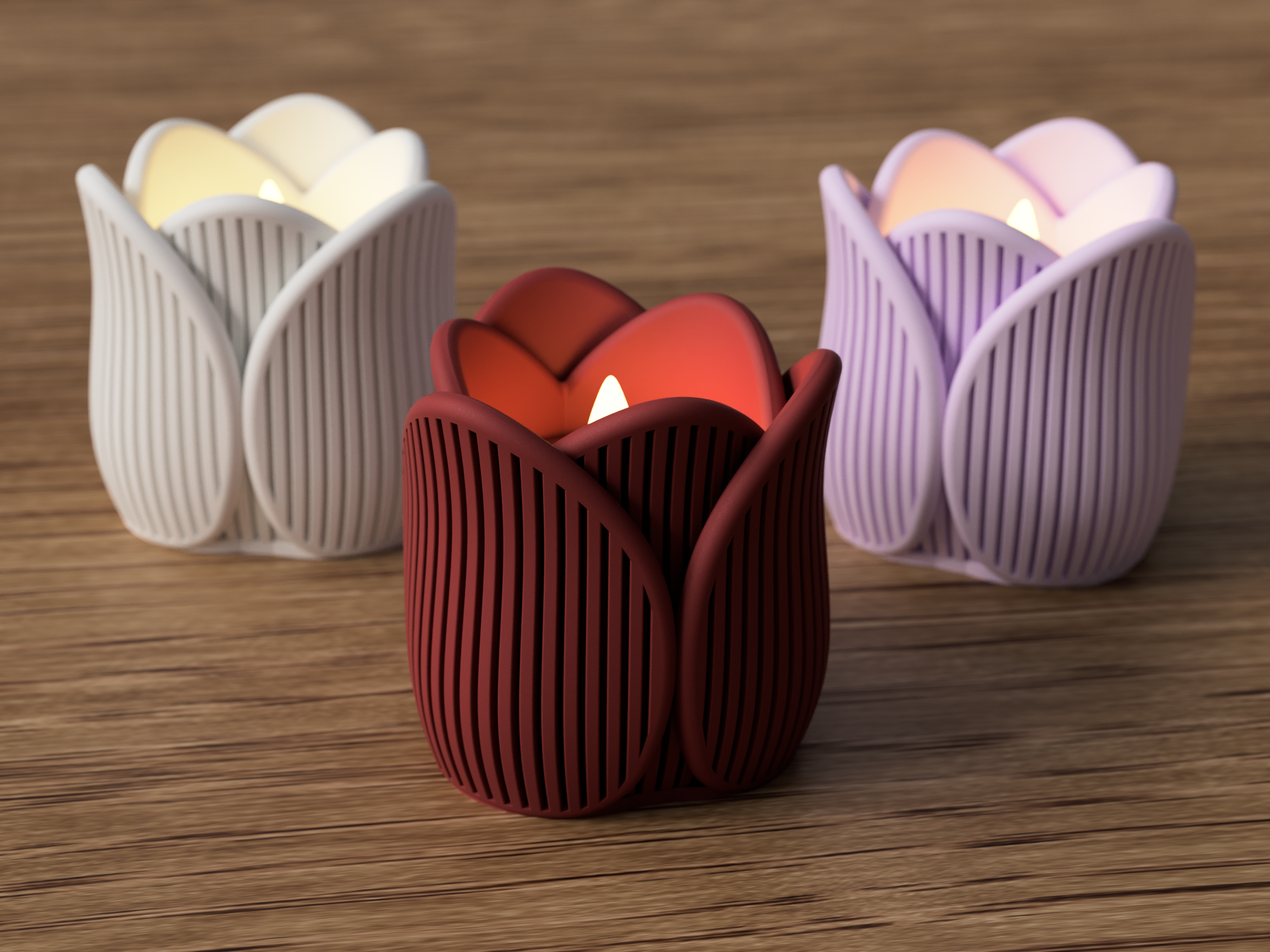 Tulip Tealight Holder