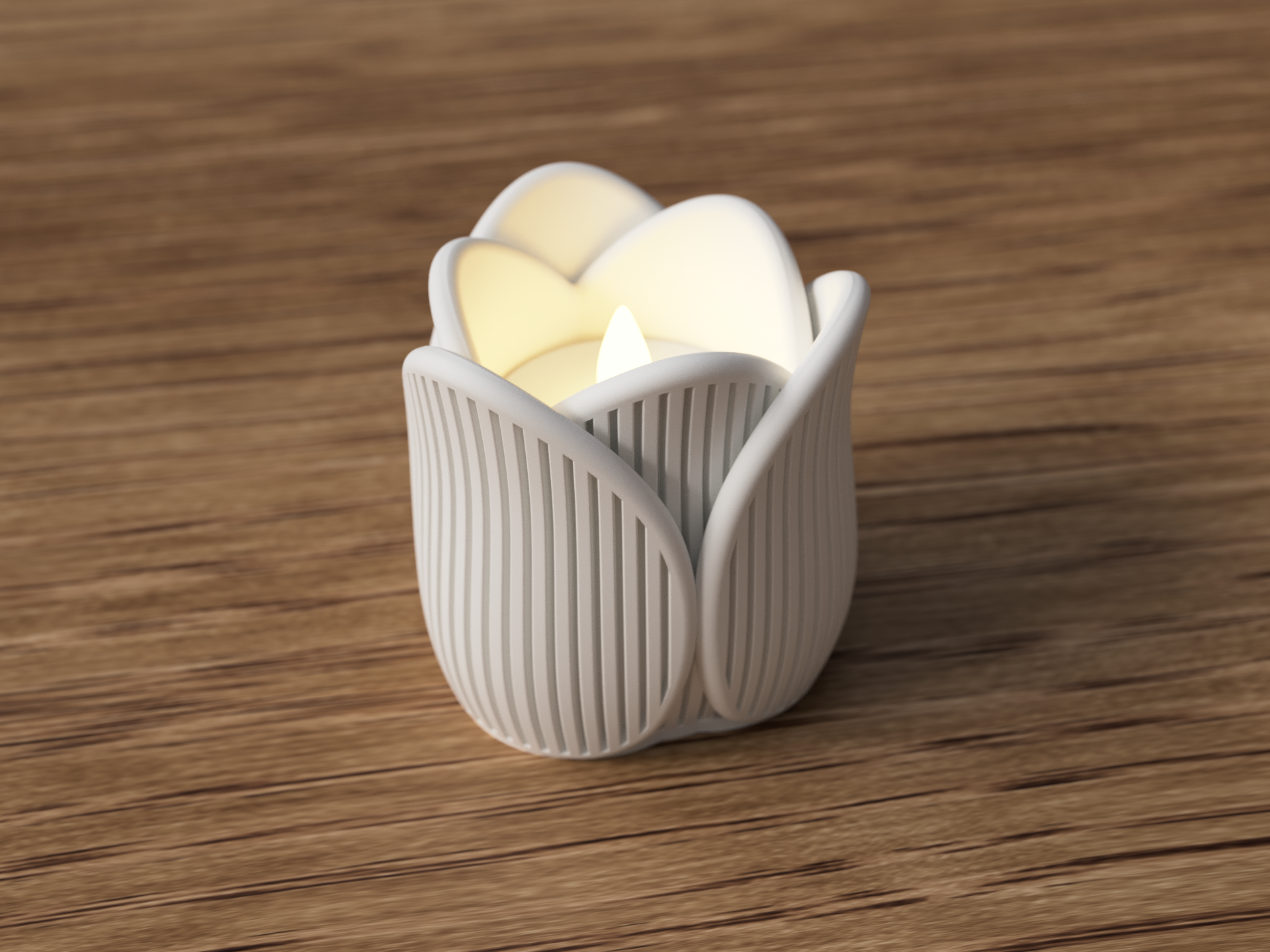 Tulip Tealight Holder
