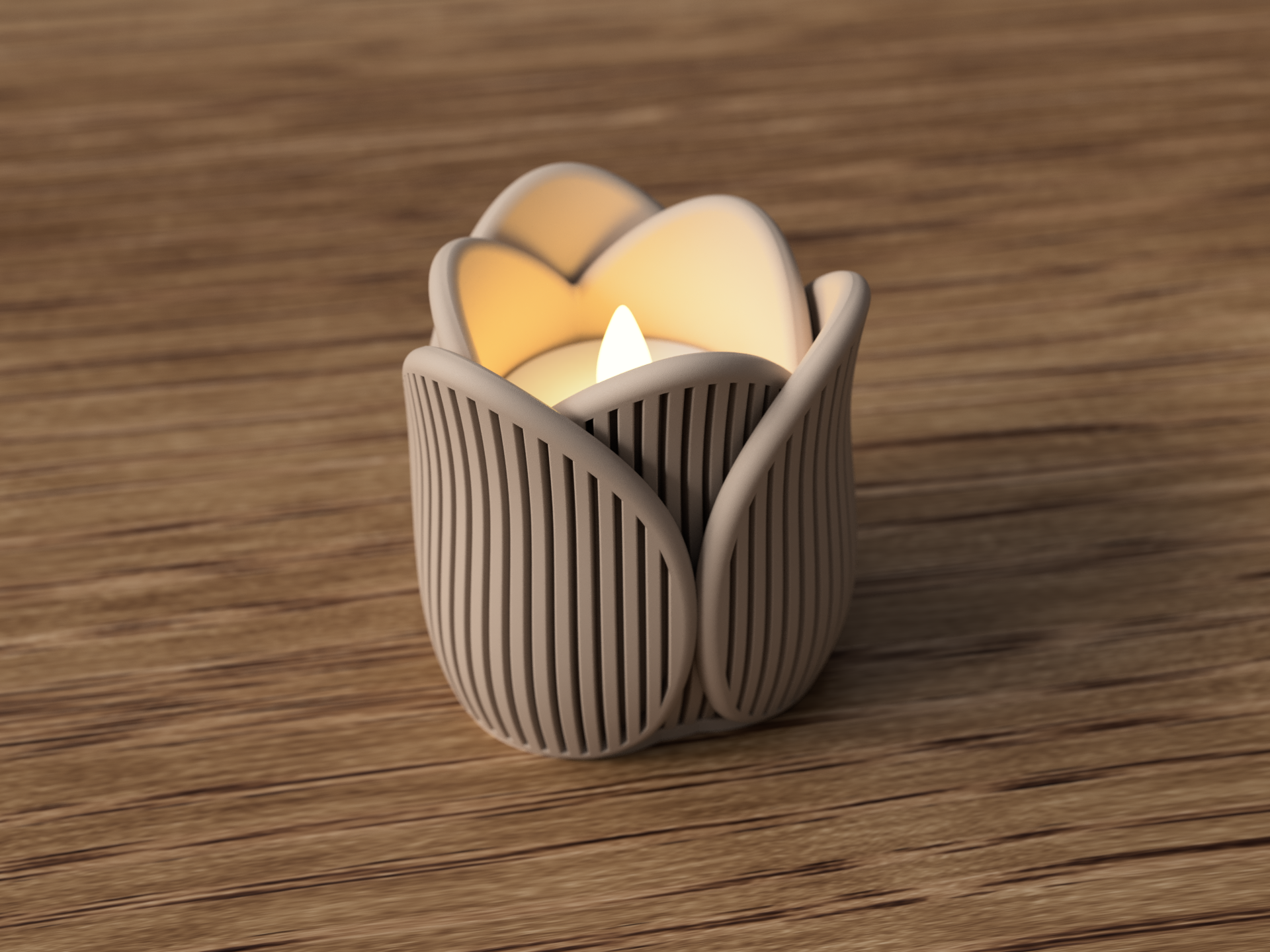 Tulip Tealight Holder