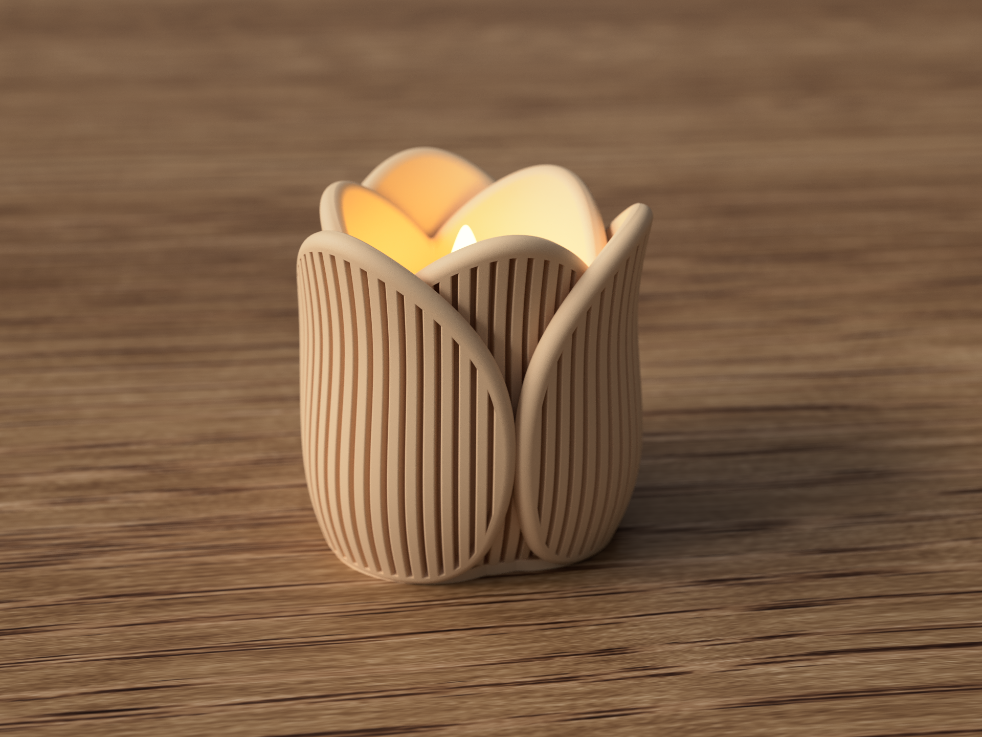 Tulip Tealight Holder