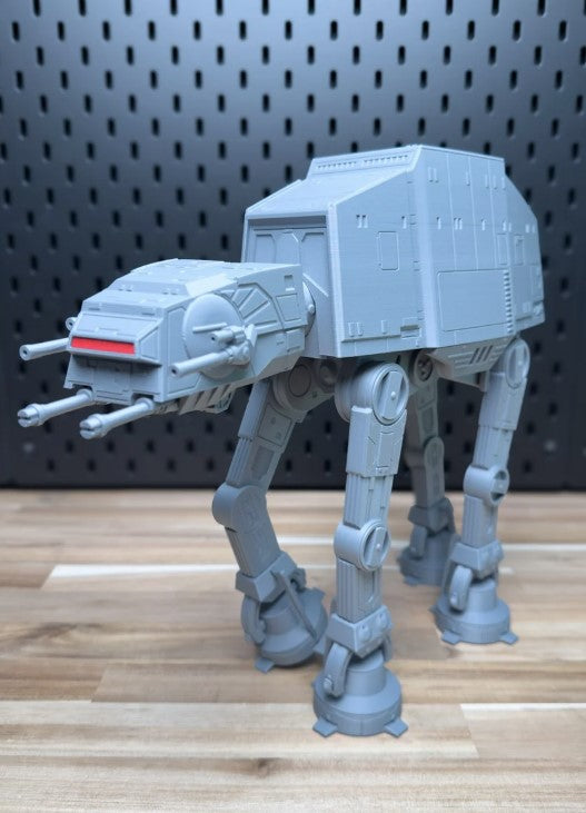 3D Printed AT-AT Model Kit – Fully Articulating (30cm Tall)
