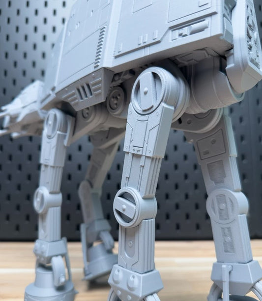 3D Printed AT-AT Model Kit – Fully Articulating (30cm Tall)